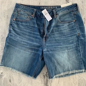 American eagle hi rise tomgirl bermuda